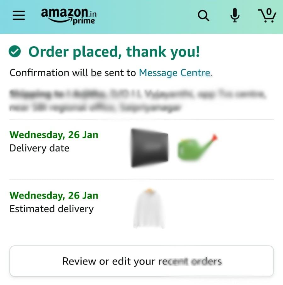 How to make amazon payment 