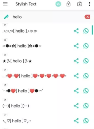 whatsapp font
